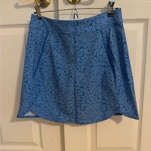 Vineyard Vines Blue Floral Skort